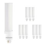 Confezione Multipack 10x Noxion Lucent PL-C LED 6.5W 650lm - 830 Luce Calda | Sostitutiva 18W