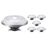 Confezione Multipack 6x Philips MASTER LED Faretti G53 AR111 14.8W 950lm 45D - 940 Bianco Freddo | Miglior resa cromatica - Dimmerabile - Sostitutiva 100W