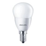 Philips Corepro LED Lustre E14 Sferica Ghiaccio 5W 470lm - 827 Bianco Molto Caldo | Sostitutiva 40W