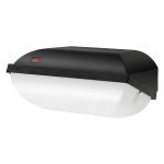  Philips LED Sicurezza Coreline BWC110 Nero 9W 900lm - 830 Luce Calda -  | 242x110mm - IP54 - Sensore Di Luce