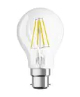 Ledvance Classic Performance LED Bulbo B22d Pera Filamento Chiara 7W 806lm - 827 Bianco Molto Caldo | Dimmerabile - Sostitutiva 60W